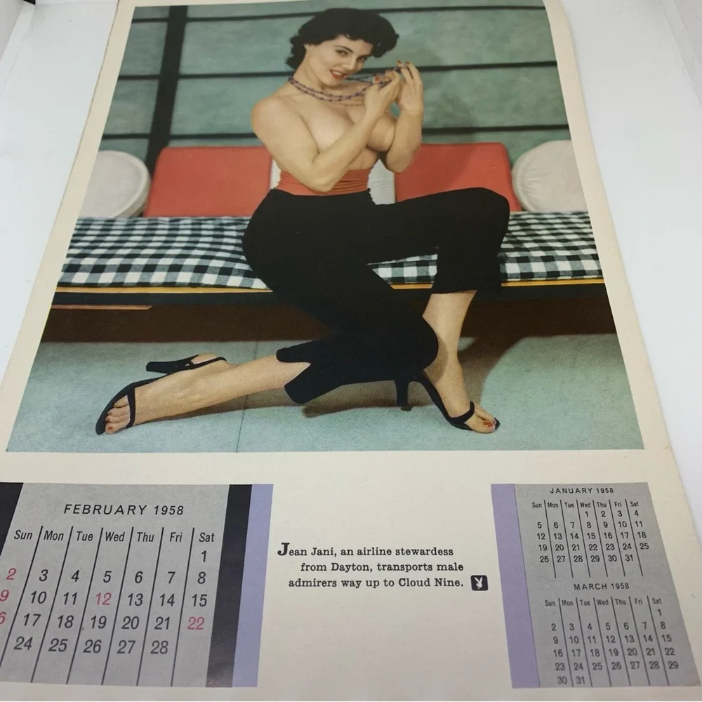 1958 Playboy Playmate Calendar !